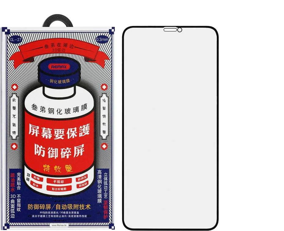 Защитное 3D стекло Remax для iPhone 12/12 Pro